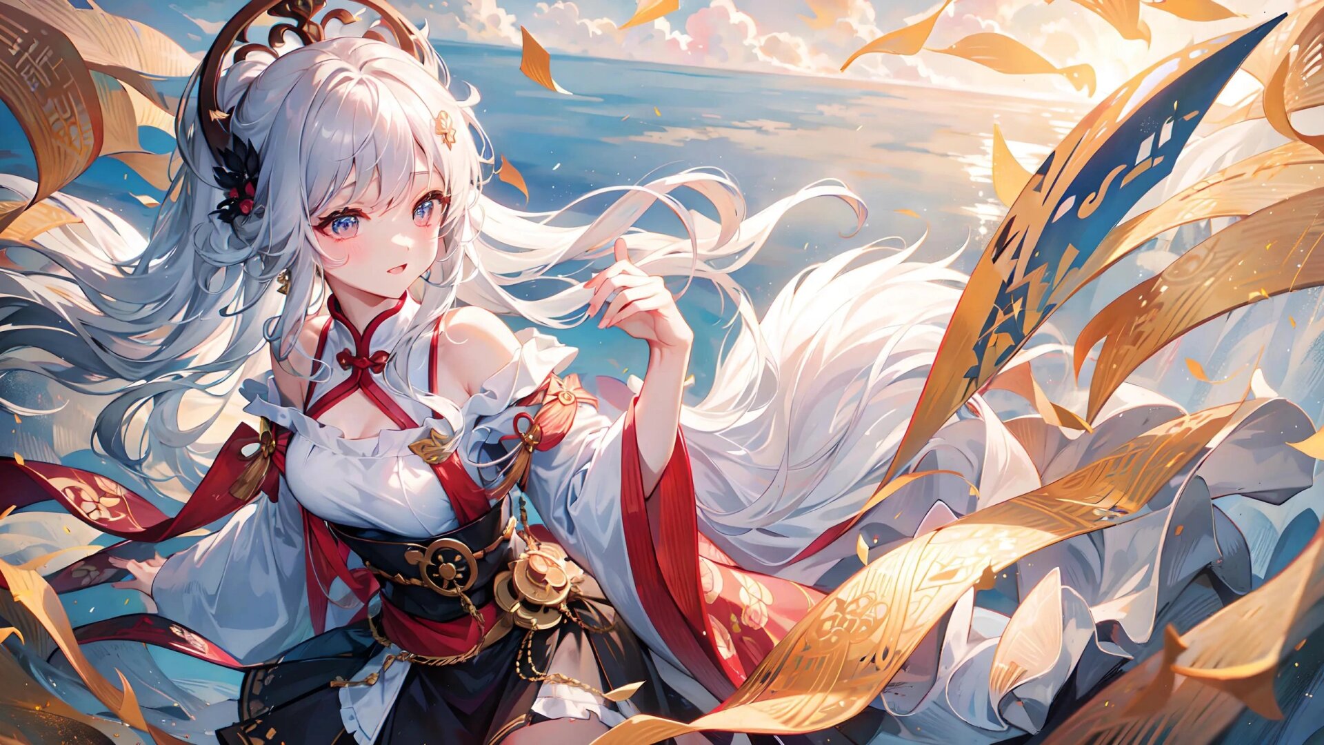 横屏壁纸|国风二次元|天空之梦系列