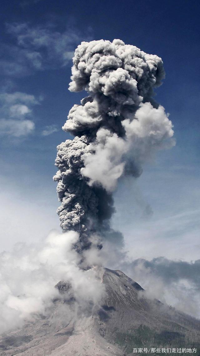 火山爆发的高清大图欣赏