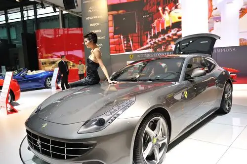 法拉利 第十四届国际车展_汽车_poco摄影,豪车,名车,上海车展,法拉利