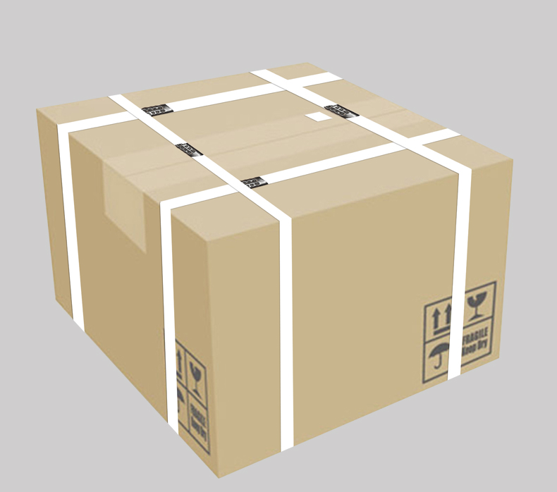 1516纸塑捆扎带 白色包装带 纸箱包装快递运输塑料带 手工打包带10kg