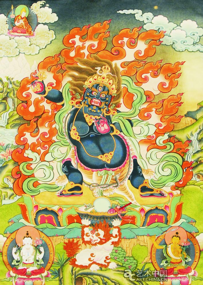 米玛次仁手持金刚菩萨