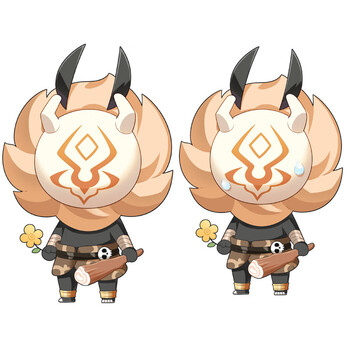 菲利捷动漫周边原神派蒙可莉双生子空荧毛绒安柏双面抱枕公仔二次元丘