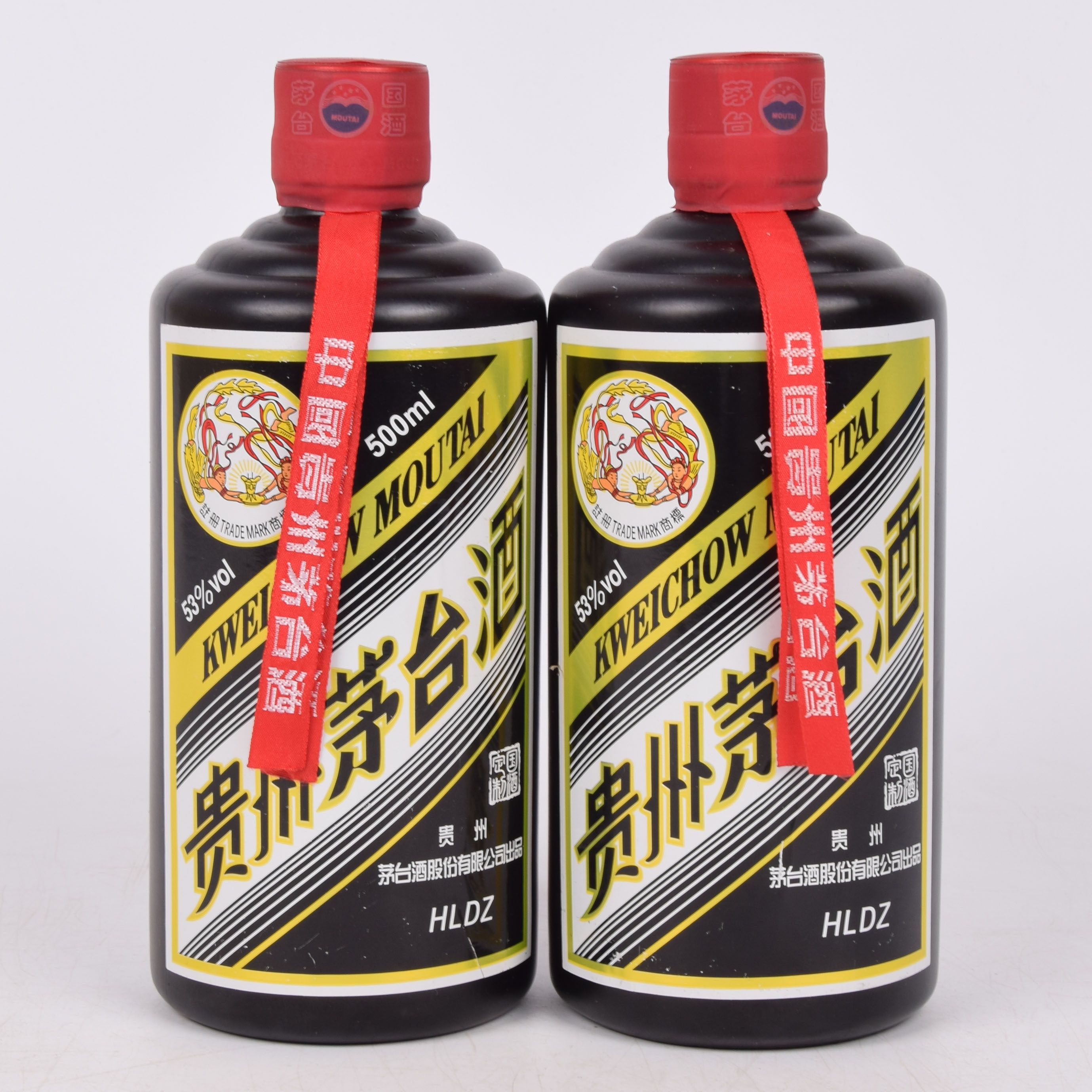 19-60【酱香经典】2015年黑金贵州茅台酒 53度500ml 2瓶