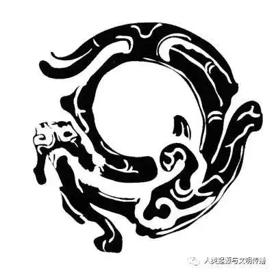 蚩尤族图腾t型帛画的各个局部细节分析完了,我们再看画面的整体就容易