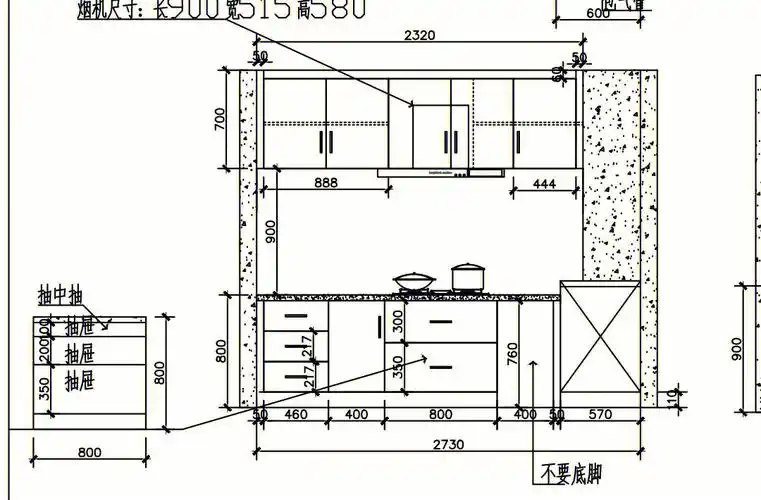 自以为问题不大的橱柜结果翻车了认为商家对于烟机和吊柜的尺寸之类的