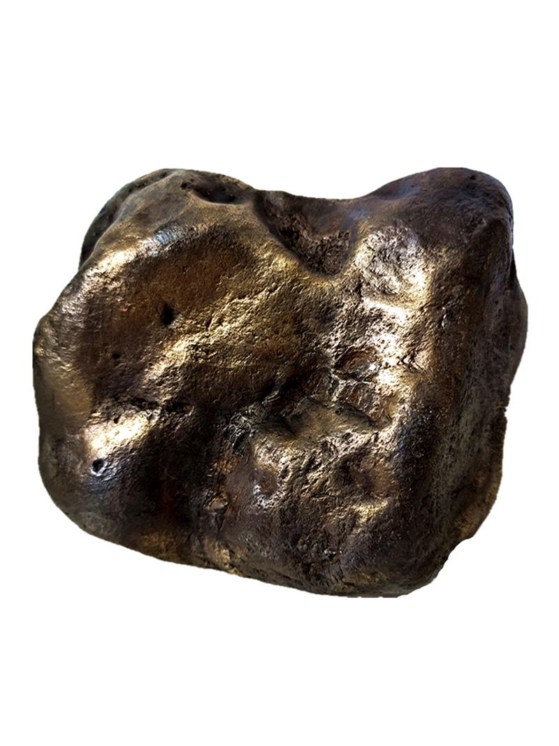 陨石稀有金属收藏黄铜色铜色皮壳奇石礼品玄关摆件摆件