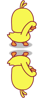 魔性上下小黄鸭跳舞蹦迪 gif 动图 - 最近抖音很火的魔性小黄鸭表情包