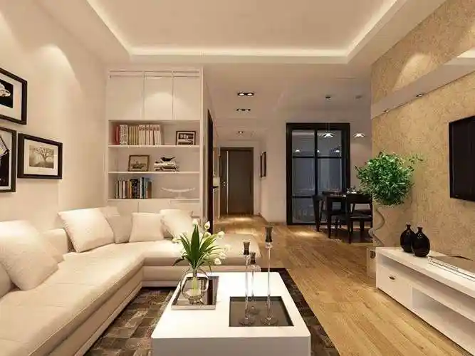 现代简约暖色系_装修案例 - 钻石之家国际整装