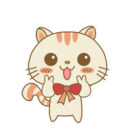卡通喵小主可爱卖萌表情包动图gif