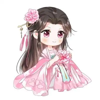 q版古风人物女生头像 仙气飘飘动漫图片_女生头像_美头网