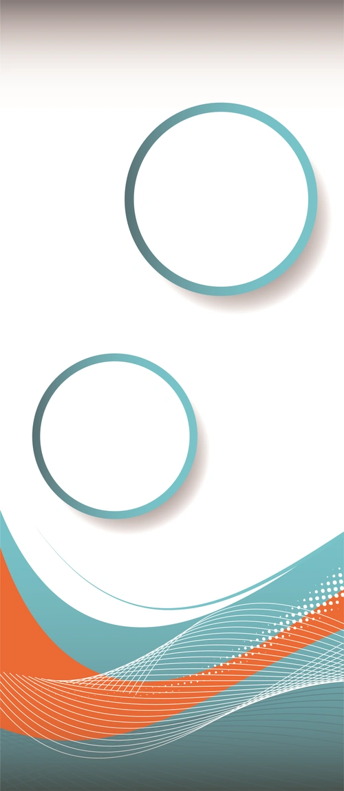 简约公司宣传推广易拉宝背景素材