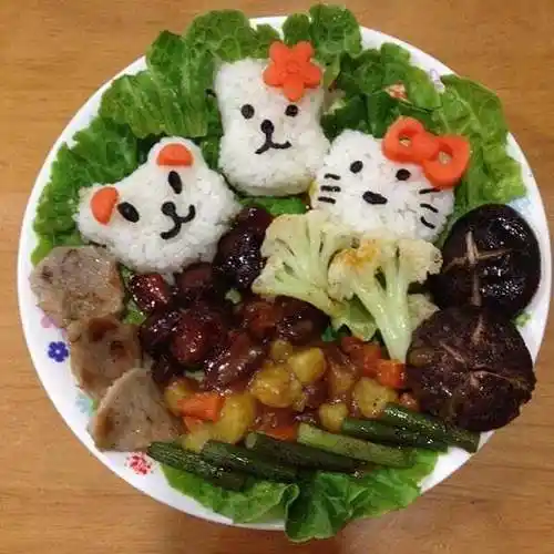 米饭拼盘的做法米饭拼盘怎么做好吃-米饭拼盘的家常做法大全图解-九州