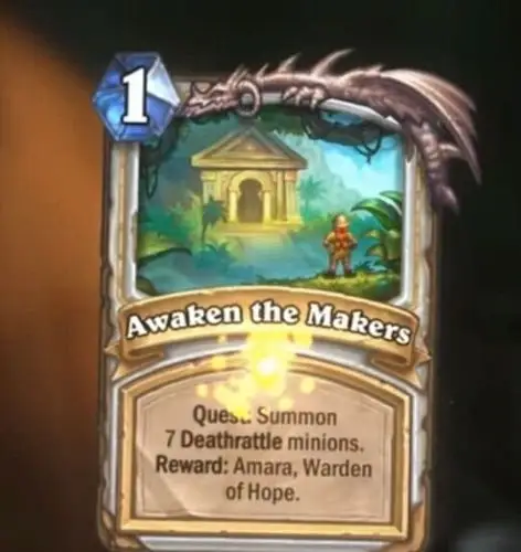 炉石传说勇闯安戈洛牧师橙卡怎么获得 希望守护者阿玛拉获得条件介绍