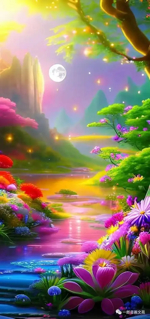 犹如人间仙境的美景美的令人无法形容美的让人挪不开眼睛