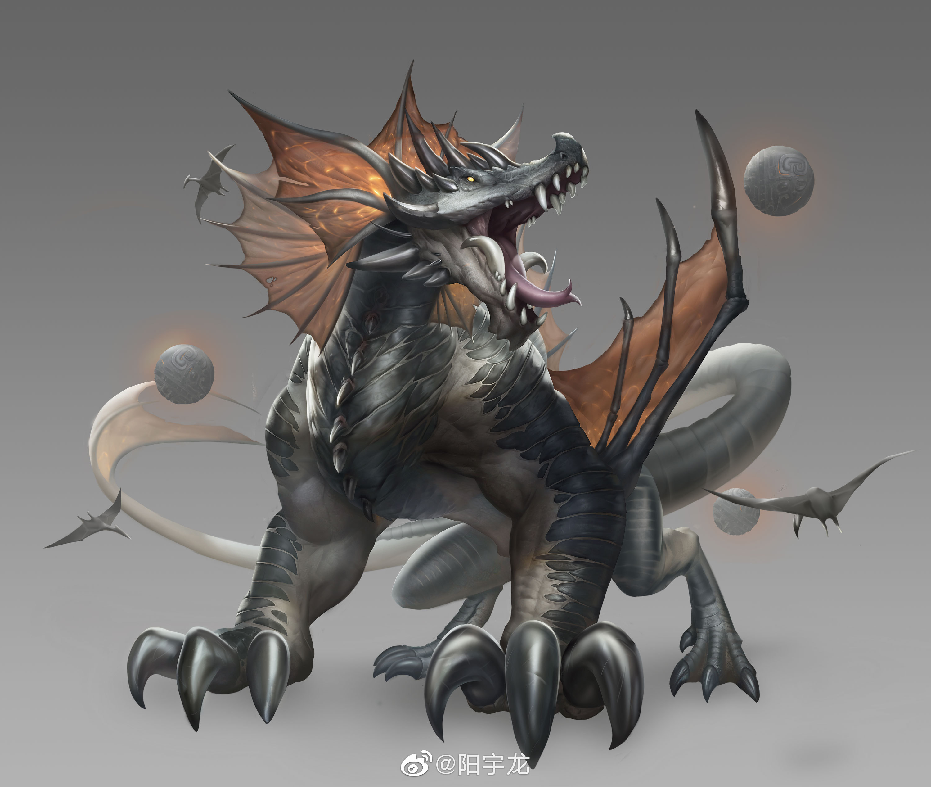 怪物大集合|插画|游戏原画|阳宇龙_原创作品-站酷zcool