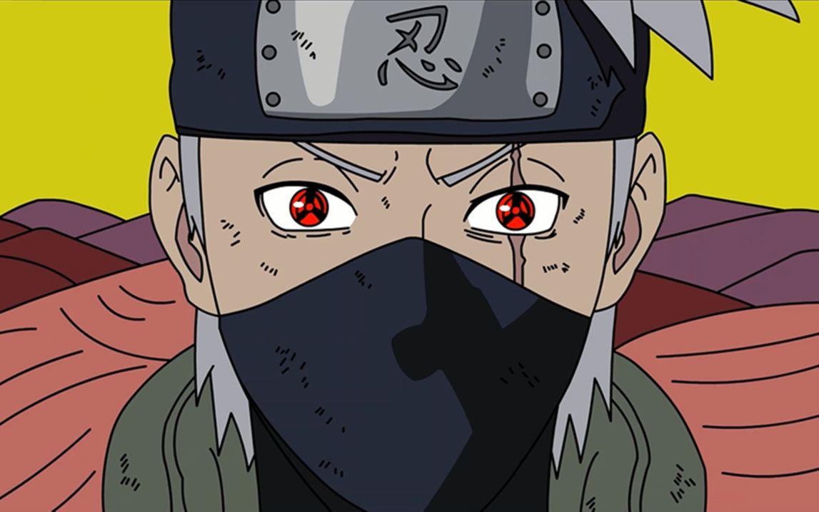 绘画卡卡西开万花筒写轮眼