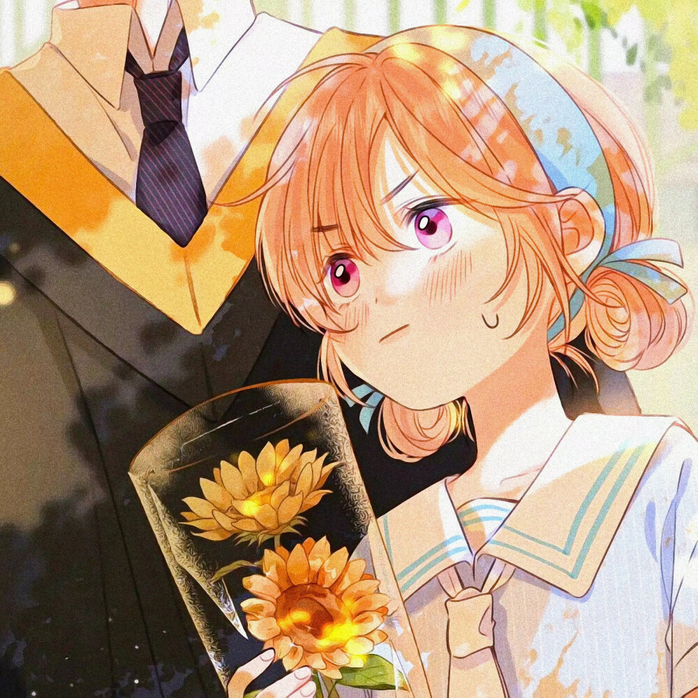 毕业季情头 #动漫情头##动漫头像##偷偷藏不住##情侣头像