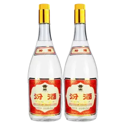 汾酒黄盖将军汾55度950ml2瓶清香型白酒