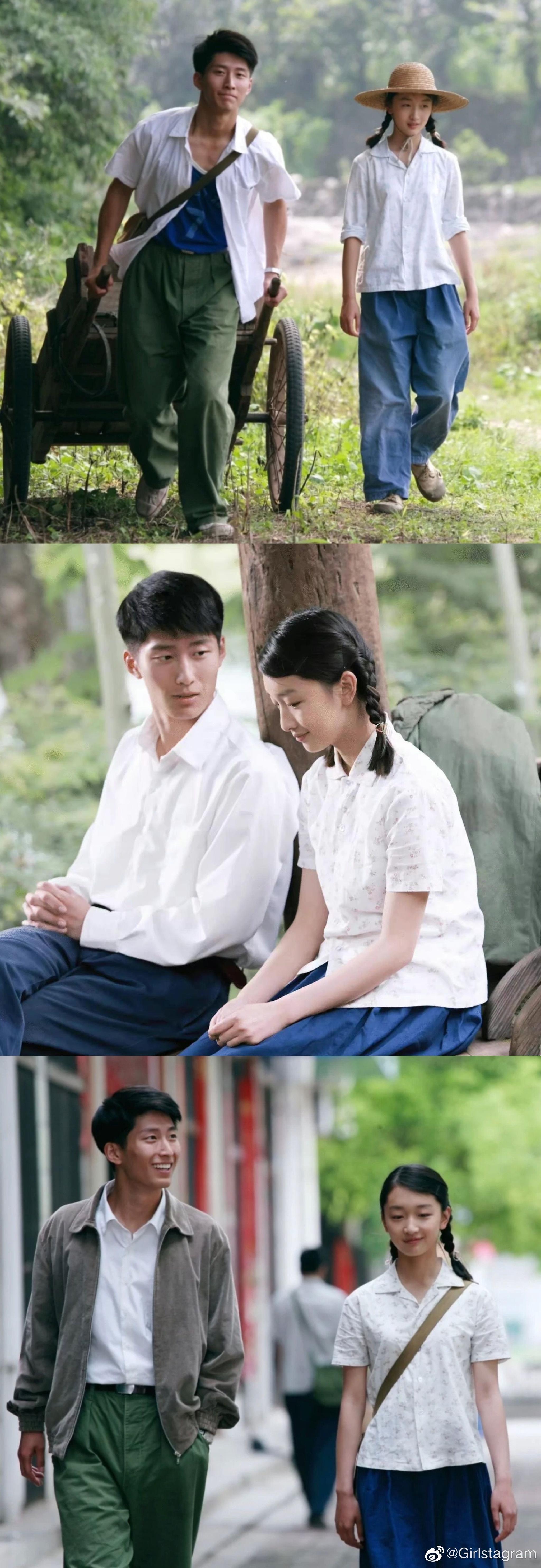 是山楂树之恋时期的周冬雨耶