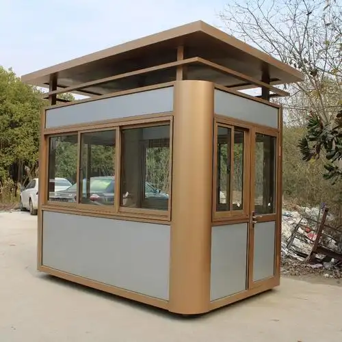 钢结构岗亭 南京万新 南京钢结构岗亭定做 治安亭 规格齐全 上门制作