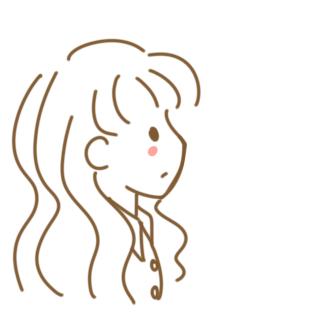 简笔画侧面女生头像图片简笔画-如何画q版女孩侧脸头像的简笔画唯美