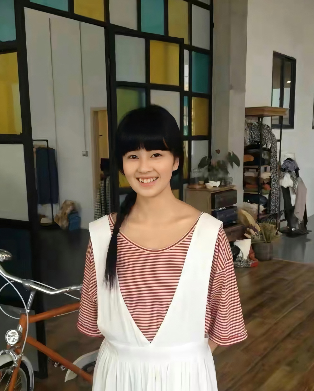 白鹿出道前照片曝光,大家看有没有整过?#白鹿