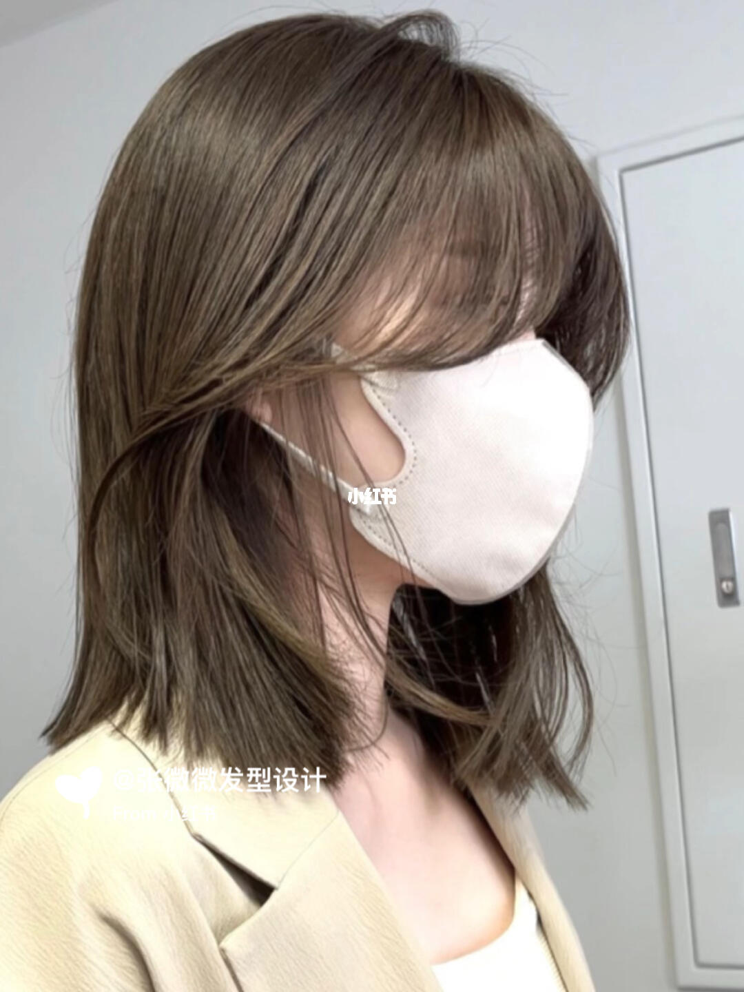 中式八字刘海齐肩短发78把女性韵味显示到位