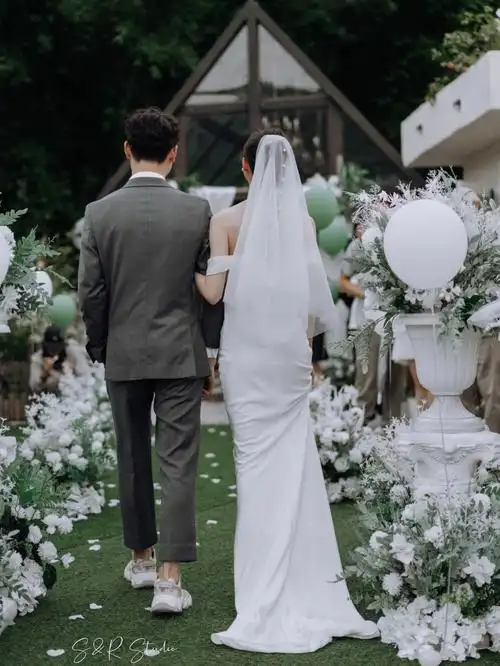 weddingday清新自然风小众户外婚礼