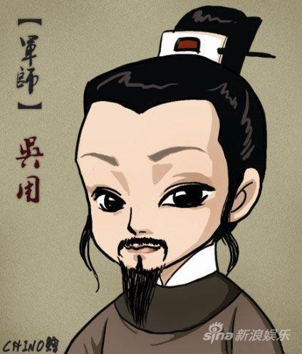 水浒传人物简笔画q版吴用