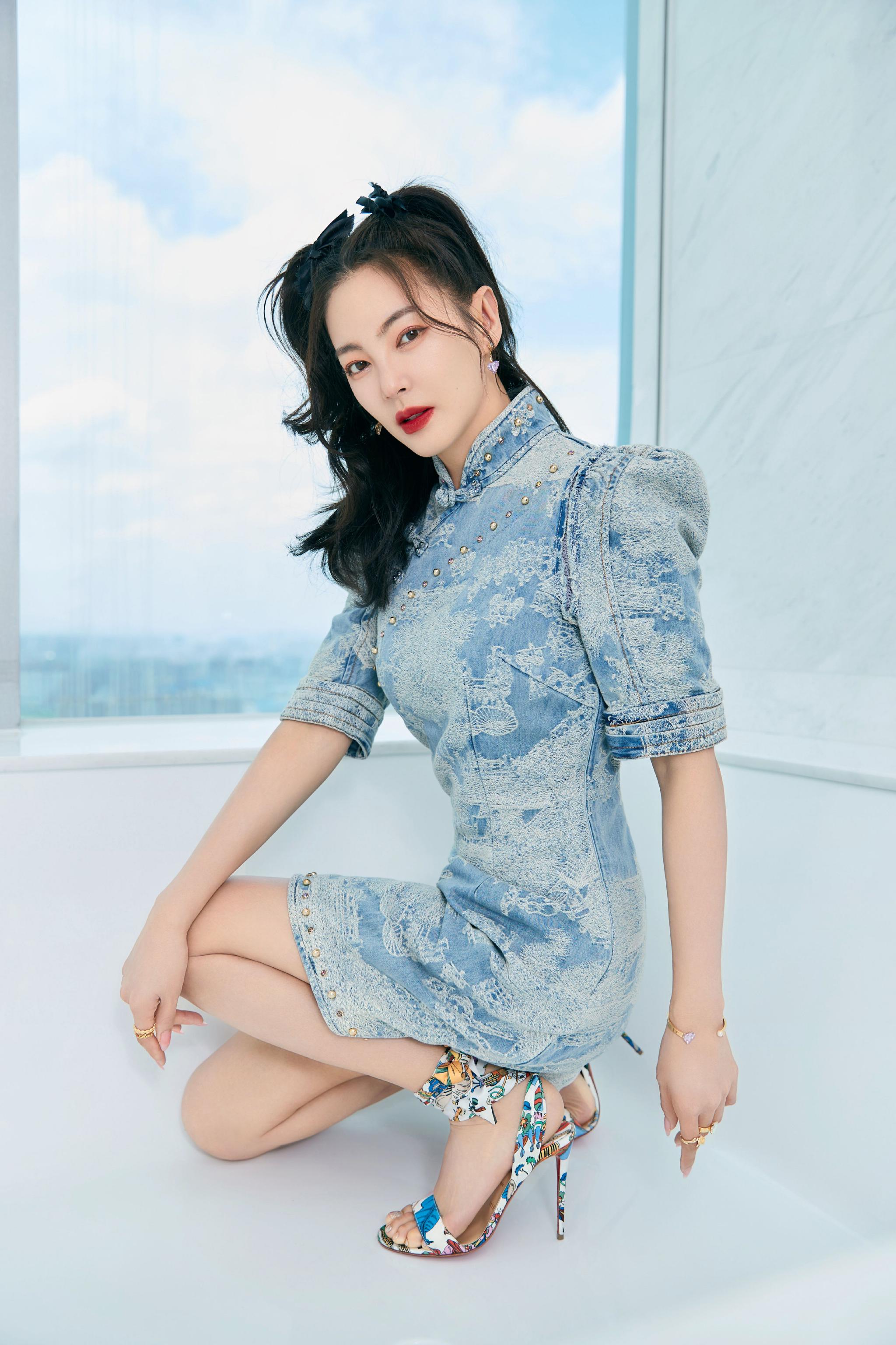 张雨绮高跟凉鞋美jio