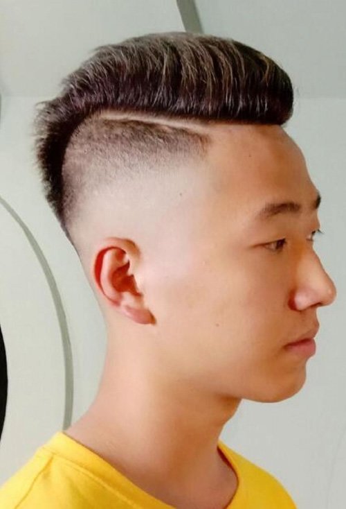 男生两边推掉的短发造型,短发图片,发型图片
