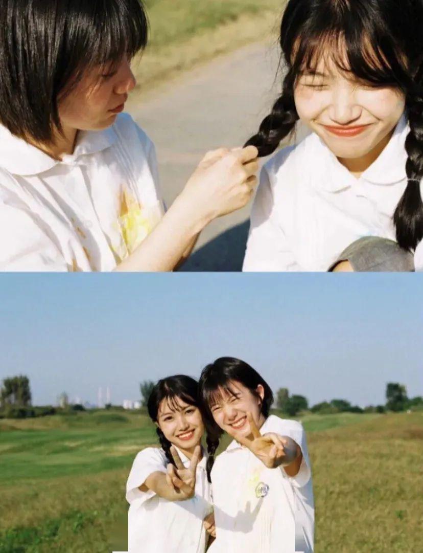 最全闺蜜合照攻略来啦,快拉上闺蜜来看看~_姿势