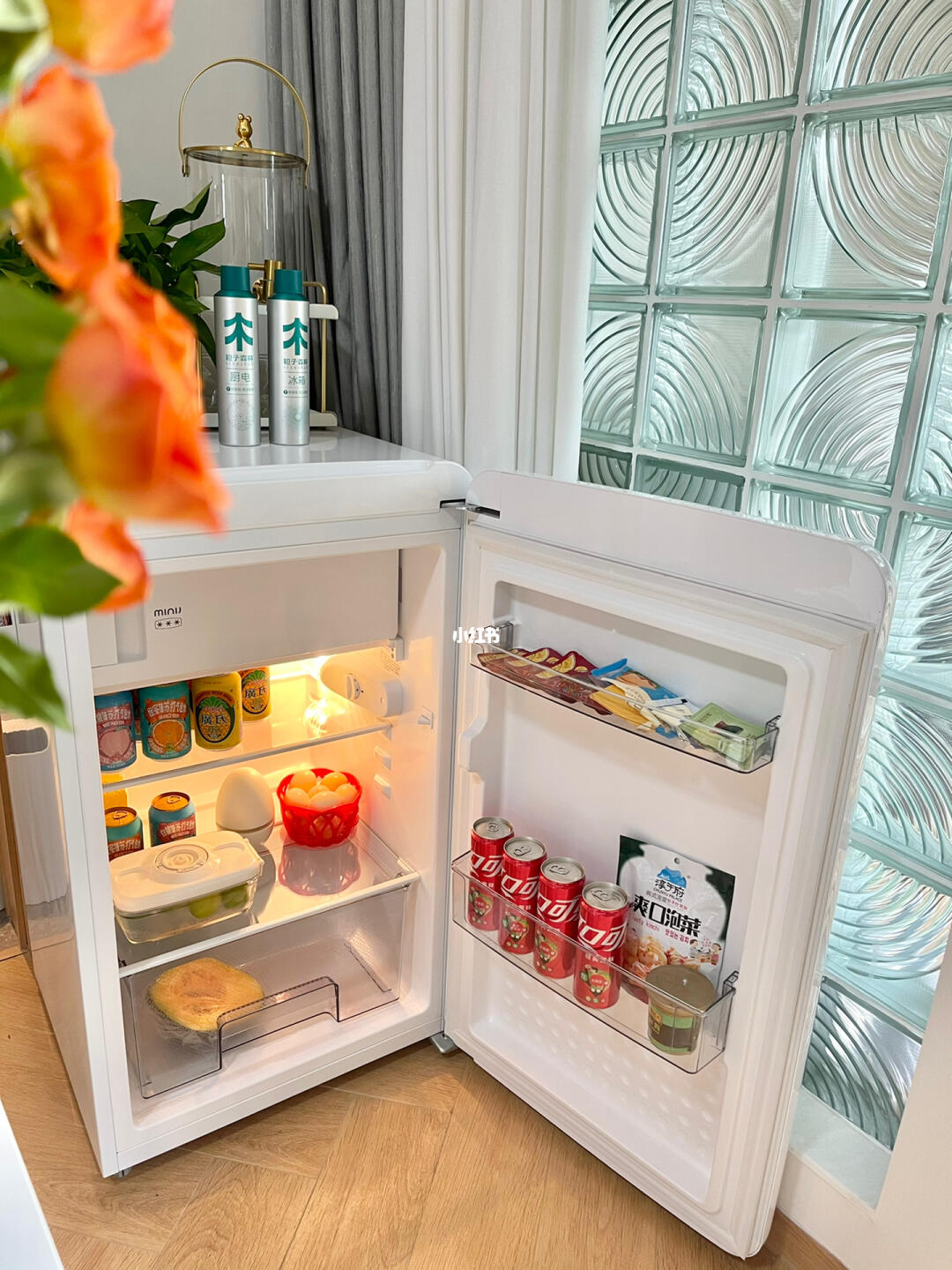 超解压冰箱清洁7575打开零食冰箱心情好到