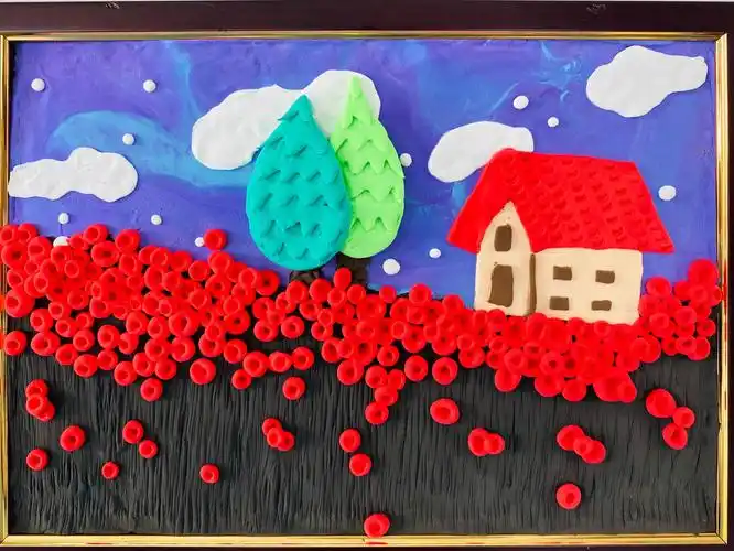 『奇妙粘土 创意无限』—— 会川幼儿园教师黏土画创作展