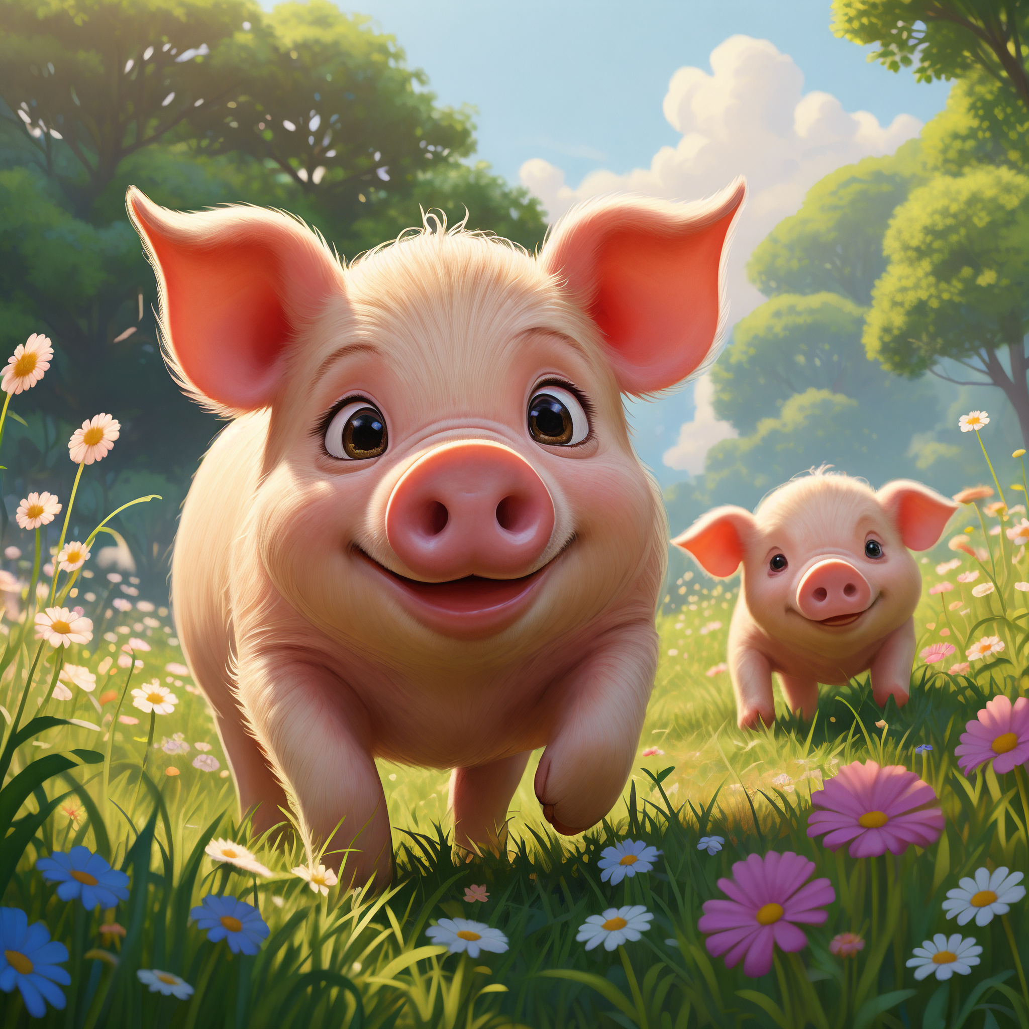 99超萌小猪头像精选95 亲们,我为大家带来了一组超级可爱的小猪