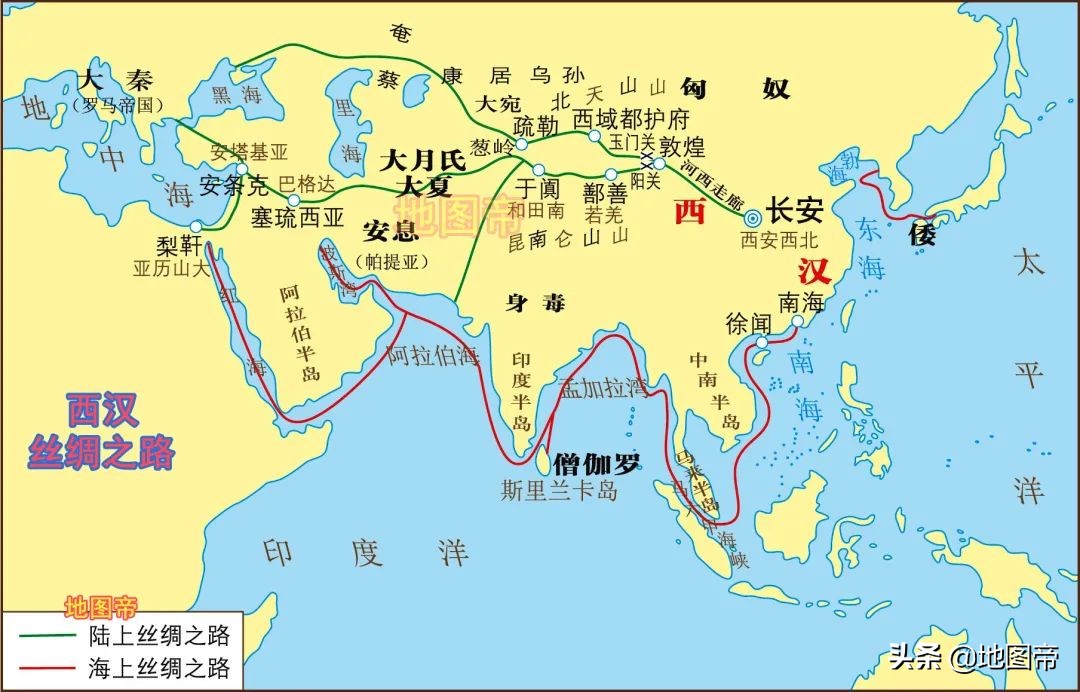 路上丝绸之路起点(为何宋朝元朝之后,丝绸之路从陆地转移到海洋?
