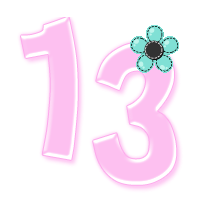 谁可以帮我做2个qq炫舞透明字呢?数字的 13 ,和 14 ,谢谢了