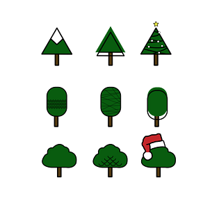 几何可爱图案图片大全