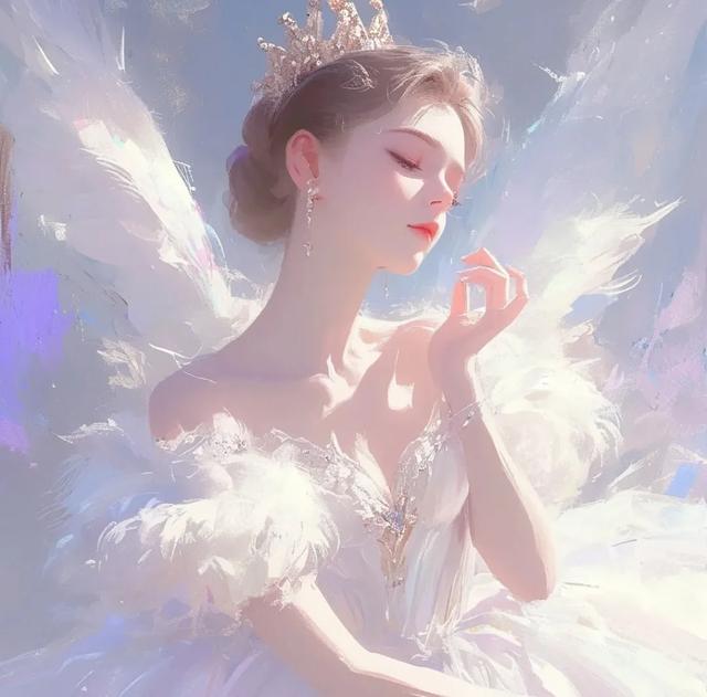 头像分享,白色系仙女头像,唯美梦幻
