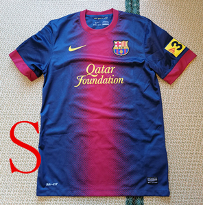 9新 1213巴塞罗那球衣 12 13赛季巴萨足球服   s码