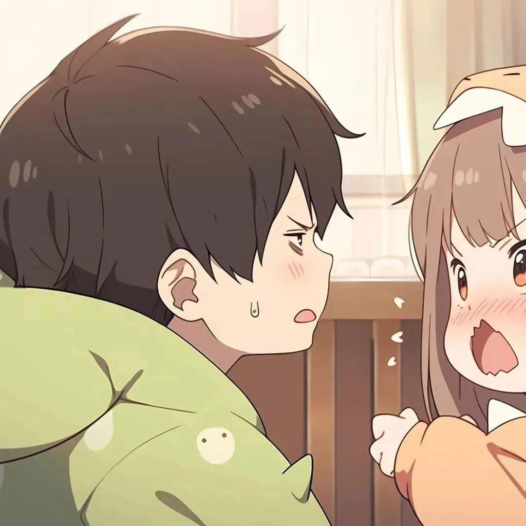 可爱情头丨又甜又宠的情侣头像_男女_来自_网络