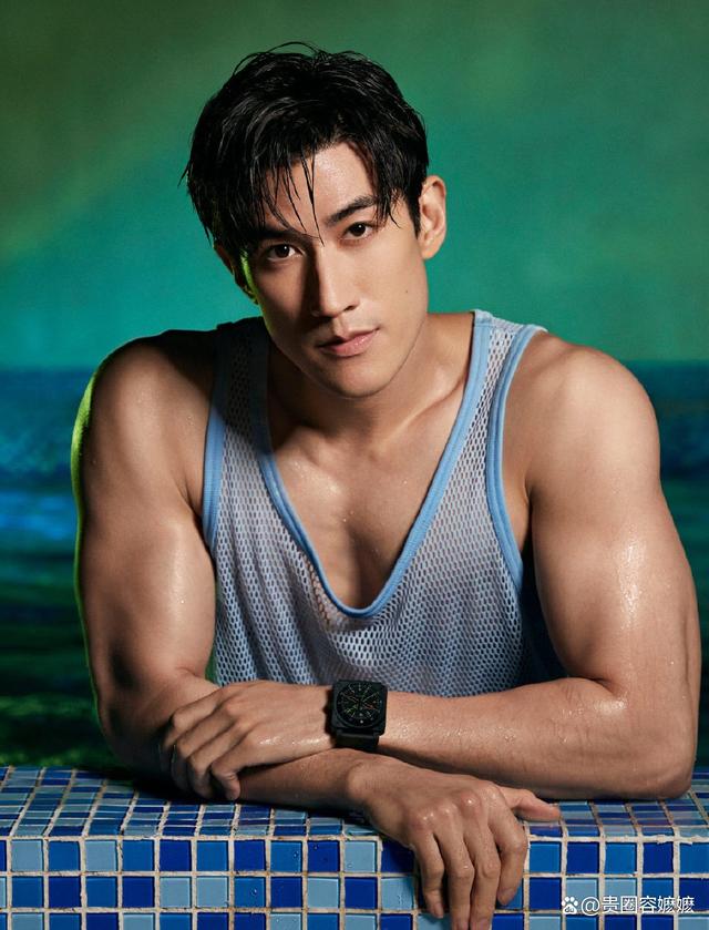 身材完美的男艺人可是妥妥的型男一枚,在他的身上既有霸气果敢的一面