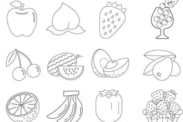 水果的简笔画怎么画?
