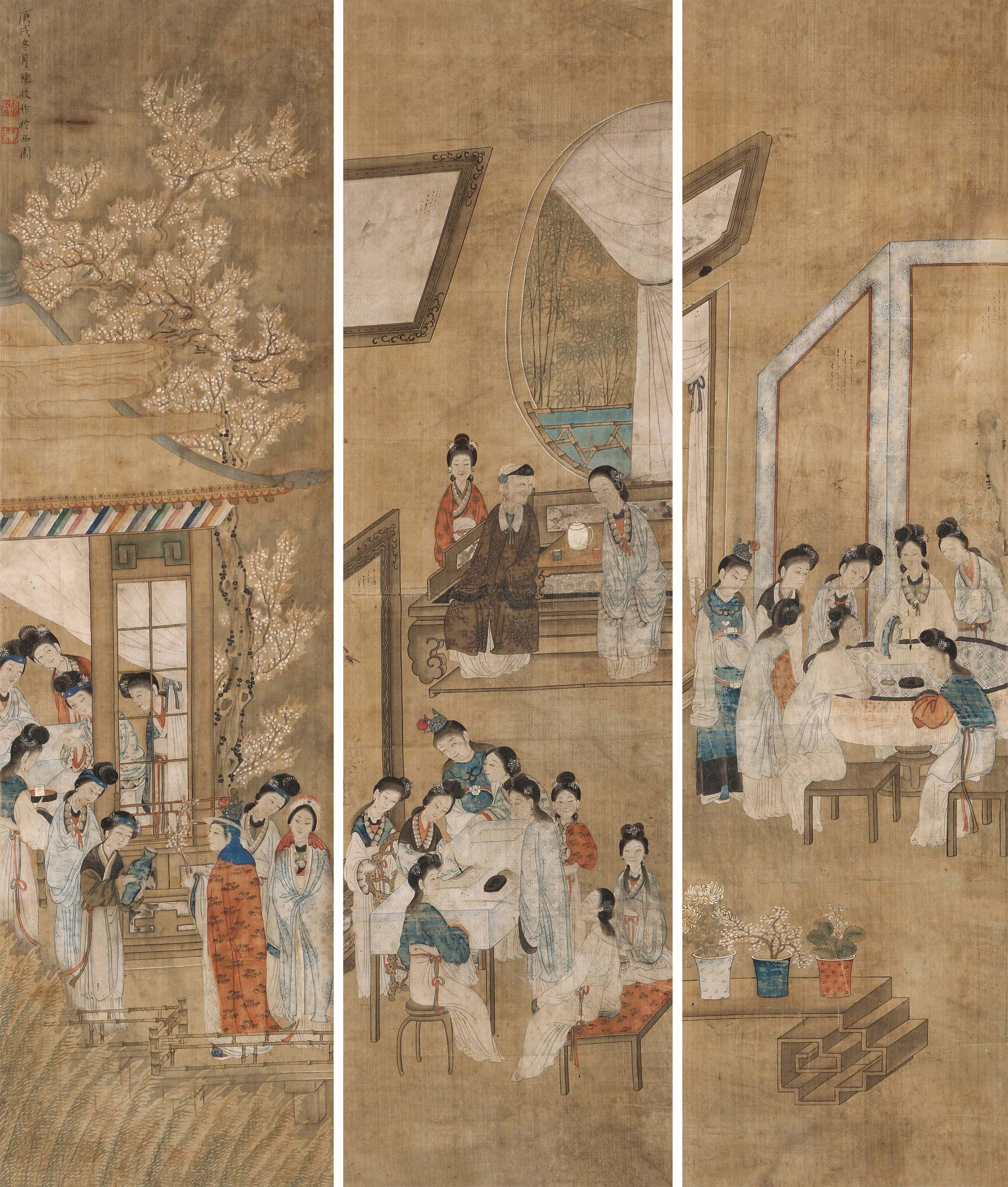 【红楼梦 立轴】拍卖品_图片_价格_鉴赏_绘画_雅昌艺术品拍卖网