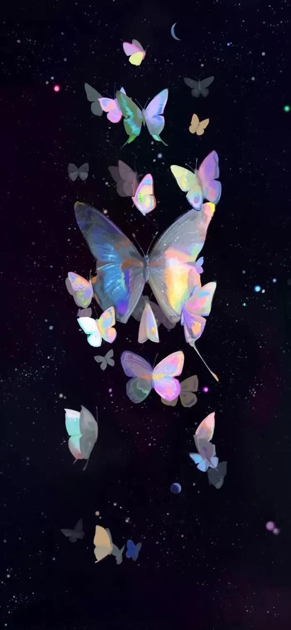 黑色系冷淡风の壁纸.