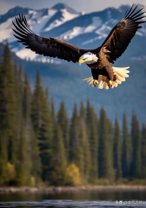 图集欣赏|雄鹰展翅美图欣赏:英姿飒爽,气吞山河