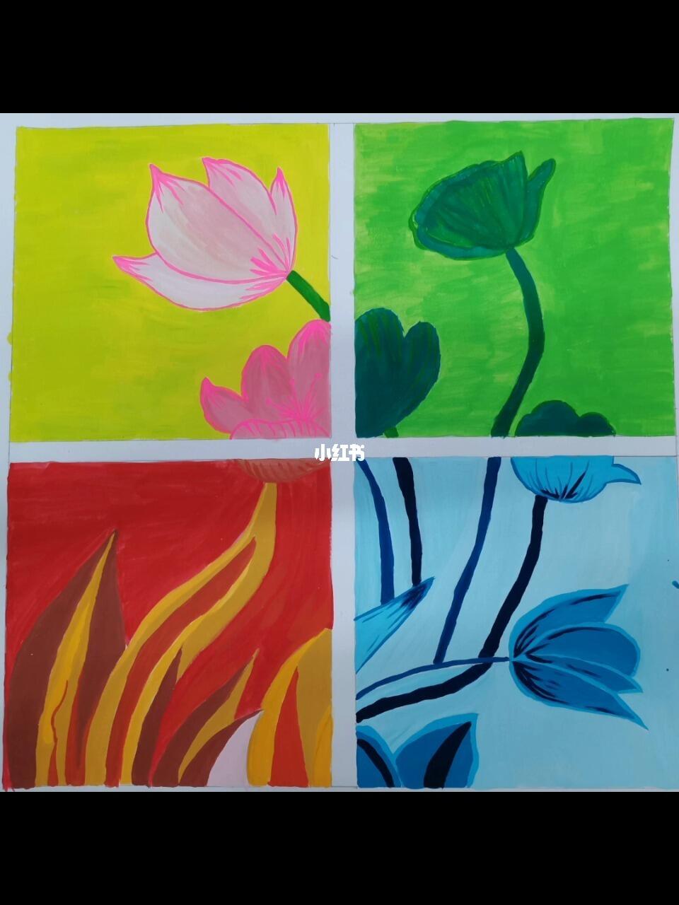 色彩构成春夏秋冬