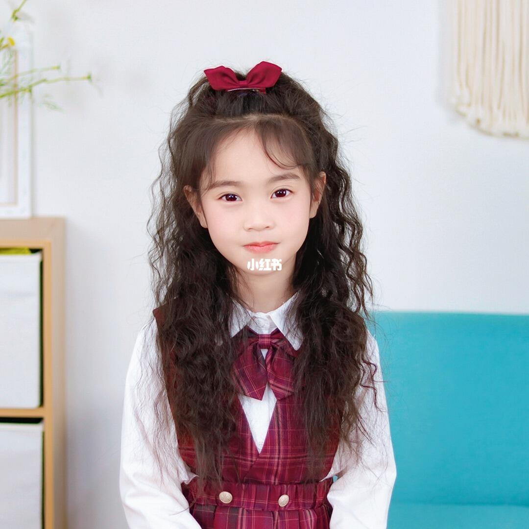 羊毛卷加高马尾太显发量了新年扎增高5cm