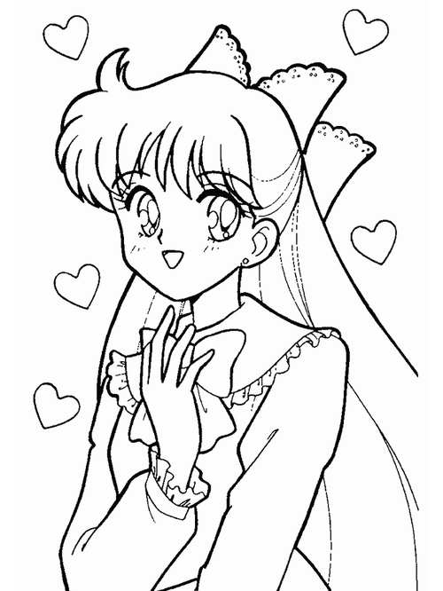 美少女简笔画美少女简笔画简单又漂亮