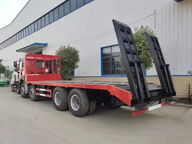 拉60挖机求购小挖机平板车求购400挖机平板拖车图片